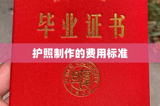 屯门护照制作的费用标准